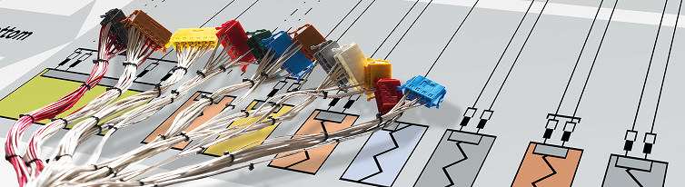 دسته سیم بیل مکانیکی