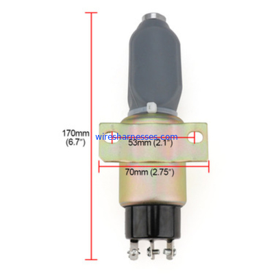 PC200-7 Cummins Flameout Switch Oil Off Valve Switch 3864274