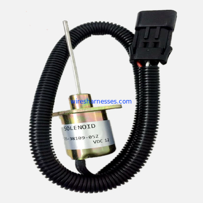 V3800 V2003 موتور سوئیچ شعله 25-38109-05Z Kubota Stop شیر برقی